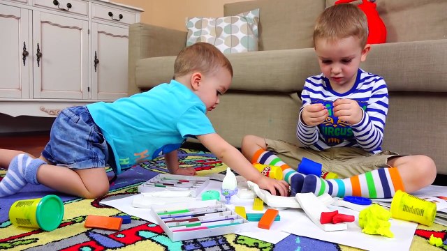 Bad Baby Вредные Детки КАКАШКИ в УНИТАЗ из ПЛАСТИЛИНА / Play Doh Toilet - Baby Poop - Prank for Kids