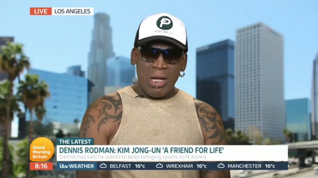 Dennis Rodman shares memories of his time with North Korea's Kim Jong-Un