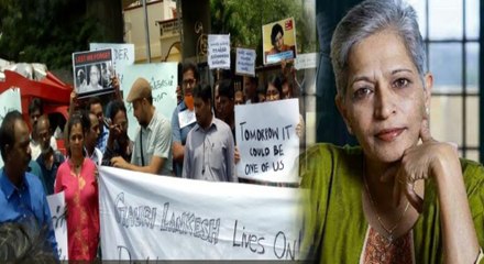 பெண் பத்திரிகையாளர் கொலையை கண்டித்து போராட்டம்-வீடியோ