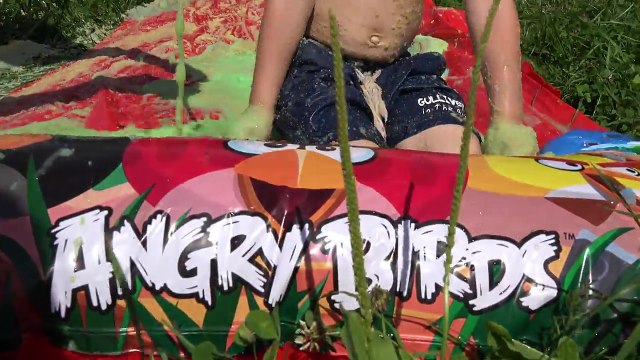 ЦВЕТНОЙ СНЕГ Как Сделать. Джелли Бафф Гонки Водная Дорожка для ДЕТЕЙ 4К GELLI BAFF Challenge