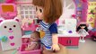 Baby doll kitchen and surprise eggs Kinder joy toys play