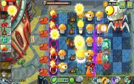 Bataille grottes feu gelure plantes contre des morts-vivants 2 zomboss peashooter zombot sphinx inat