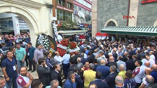 Giresun Başbakan Yıldırım AK Parti Giresun İl Başkanı Hasan Ali Tütüncü'nün Cenaze Törenine Katıldı