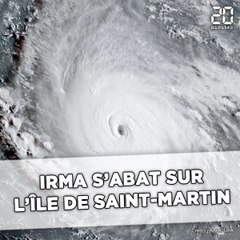 L'ouragan Irma s'abat sur l'île de Saint-Martin