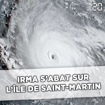 L'ouragan Irma s'abat sur l'île de Saint-Martin