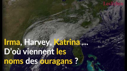 D’où viennent les noms des ouragans ?
