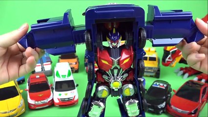 CarBot mini car and transformers Truck and Ambulance TOBOT toys