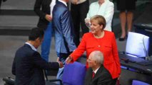 Merkel reivindica su legado de cara a las elecciones, pero pide no confiarse