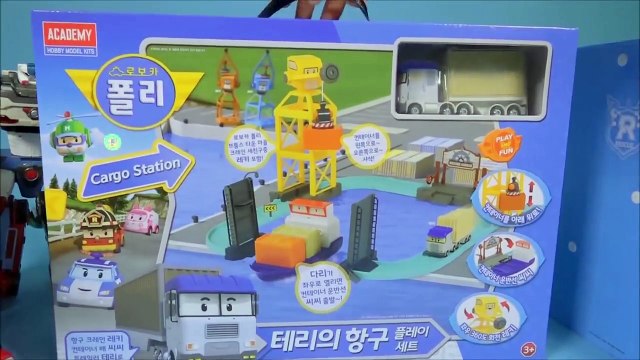 Car wash Robocar Poli Tayo bus Pororo car toys play