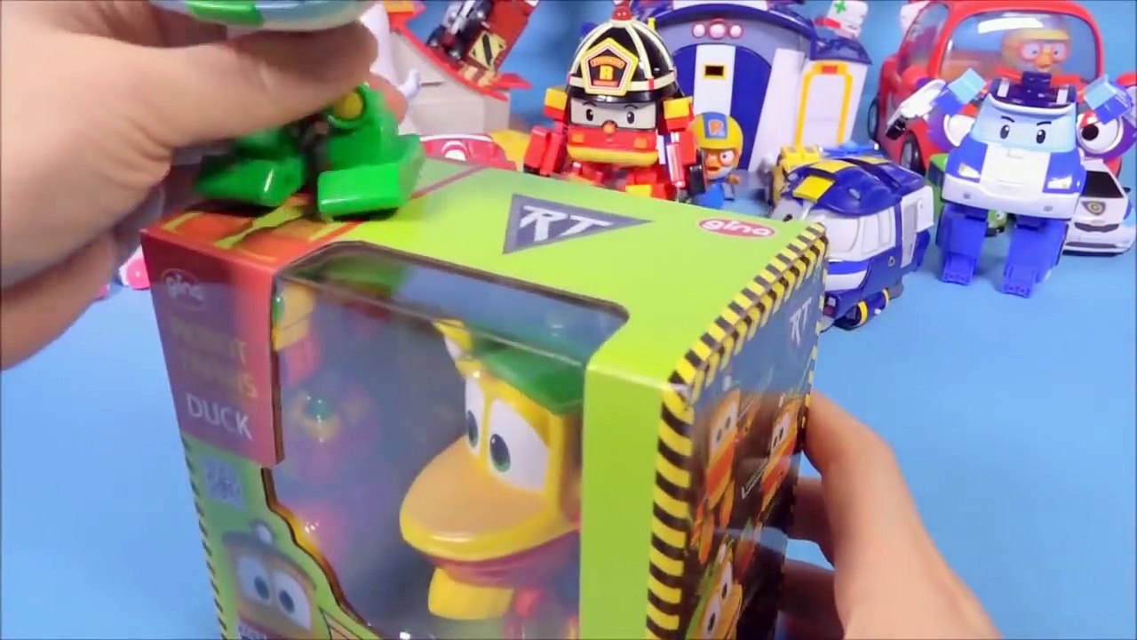 Robocar Poli and Robot Trains Super Wings transformers car toys