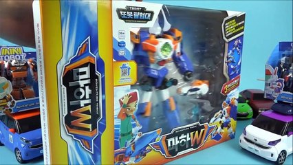 TOBOT Airplane 또봇 마하 W - TOBOT transformers car & plane toys