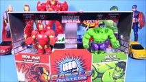 Hulk vs IronMan 어벤져스 헐크vs아이언맨 과 파워레인저 다이노포스 공룡 배틀 장난감 Battle master & Dino Charge Dinosaur toys