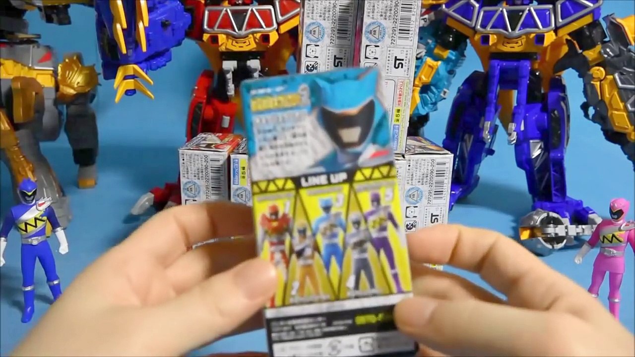 10 Dino toys - Power Rangers Dino Charge kyoryuger toys