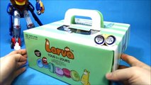 Larva Cake 까망쿠키 라바월드 케익 또봇 폭풍스핀 타이탄 장난감 Larva Cake&toys