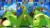 Sonic Dash Silver VS Blaze Charer Gameplay iPhone iPad Android