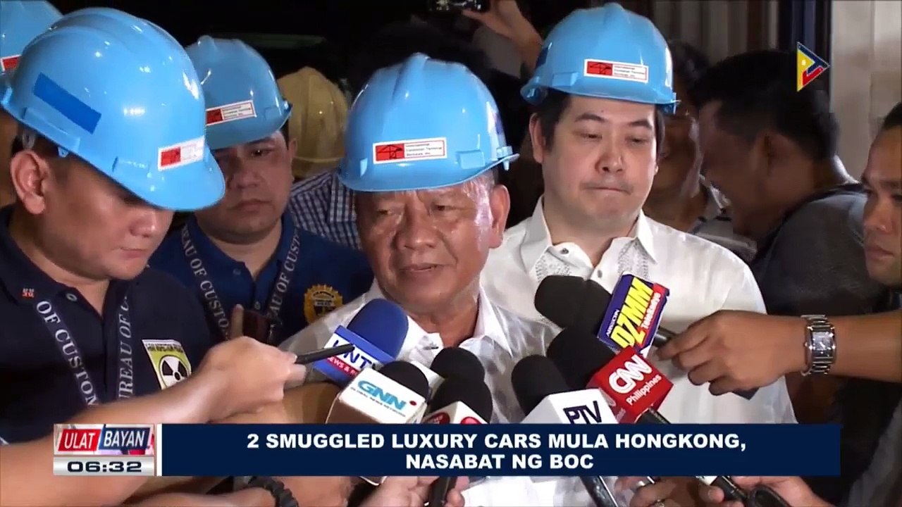 2 smuggled luxury cars mula Hong Kong, nasabat ng BOC