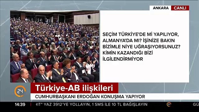 Cumhurbaşkanı Erdoğan Almanya'daki Türk vatandaşlarına bir kez daha seslendi: Türkiye düşmanlarına oy vermeyin