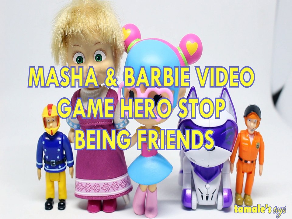 MASHA, &, BARBIE ,VIDEO ,GAME,HERO ,STOP ,BEING, FRIENDS ,QUAD BIKE SAM ,PILOT TOM, KITTY, TEKSTAR ,MICRO, BOT, Toys BA