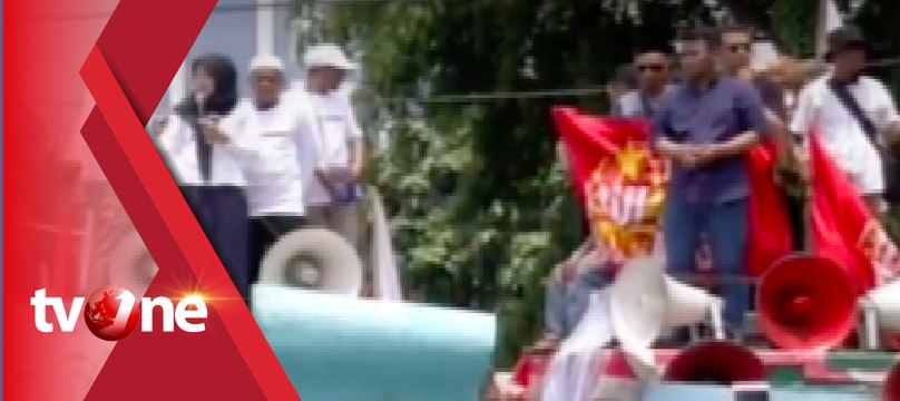 Pantauan Kondisi Unjuk Rasa di Kedubes Myanmar