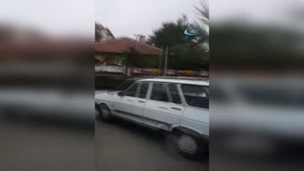 Sokak Ortasında Adam Bıçaklayıp Böyle Kaçtı