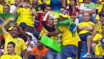 Willian AMAZING Goal - Colombia vs Brazil 1-1 - World Cup 2018 05-09-2017 HD