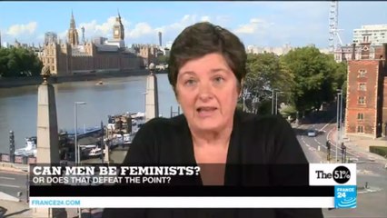 "Feminism is about taking power away from men"