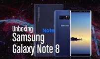 Galaxy Note 8: Unboxing en vídeo con extras curiosos y S8  en mano