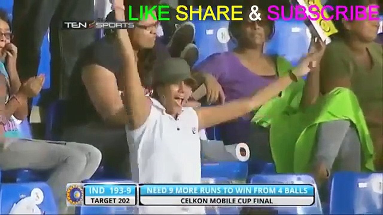 India Vs SriLanka First T20 Match Full Highlights MS Dhoni LAST OVER PERFORMANCE