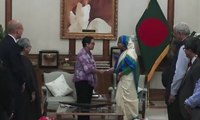 Menlu Retno Marsudi Temui PM Banglades