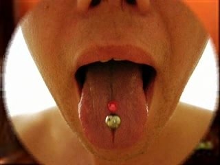 Piercings langue