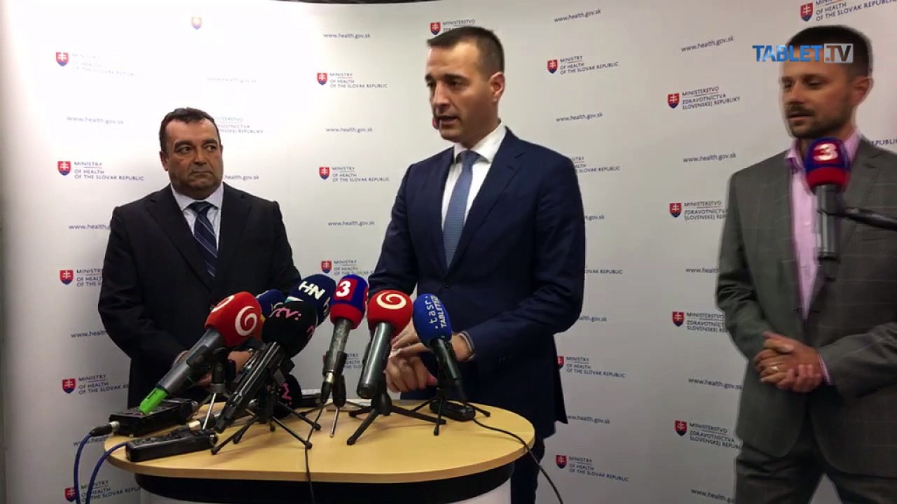 ZÁZNAM: Brífing ministra zdravotníctva SR Tomáša Druckera