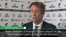 Eriksen can win the Premier League with Tottenham - van der Sar