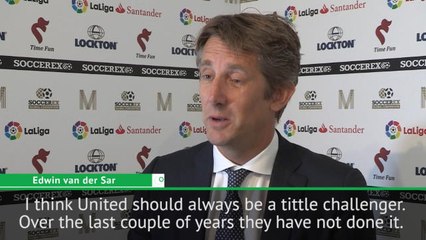 Europa success can spur Man United to Premier League glory - van der Sar
