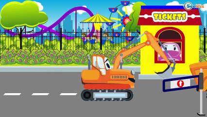 The Tow Truck is a Super Hero HELP FRIENDS - Cartoons for children - Cars & Trucks for Kids