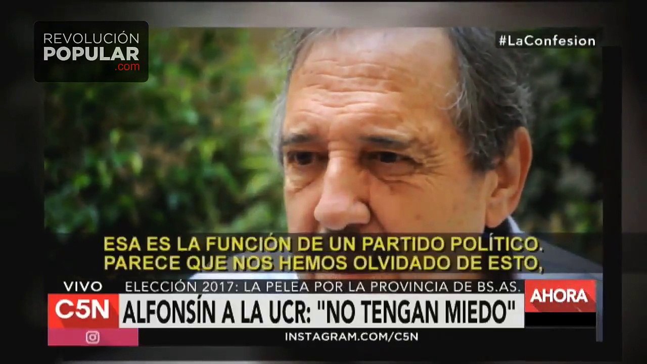 Ricardo Alfonsín durísimo con su partido y con Macri.