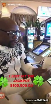 Quand Mayweather gagne 170 000 dollars au casino à Las Vegas