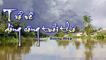 [Karaoke] TRỞ VỀ DÒNG SÔNG TUỔI THƠ - Hoàng Hiệp (Giọng Nam: Dm)