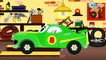 Red Race Cars & Sports Car with Cars Friends | Service & Emergency Vehicles Cartoons for children