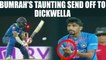 India vs Sri Lanka T20I : Bumrah strikes for host, Dickwella OUT | Oneindia News