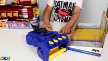 Batman Gauntlet Vs Iron Man Blaster Toys Unboxing With Ultimate Bat-Mech And Hulkbuster Ck