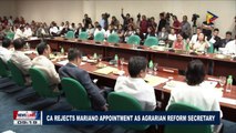 CA rejects Mariano appointment as Agrarian Reform Secretary