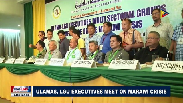 Ulamas, LGU executives meet on Marawi crisis
