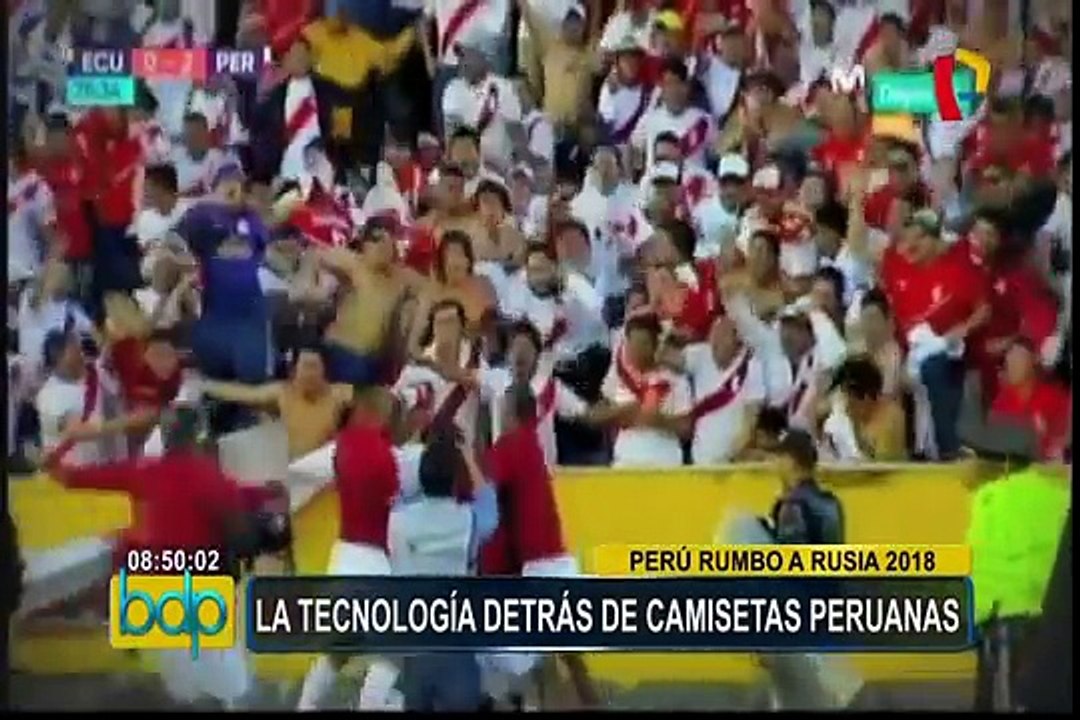 Conozca la tecnología detrás de la camiseta de la selección peruana