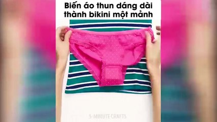 Mẹo hay với quần áo cũ