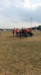 Cri de joie après la qualification pour le 3ème tour de la CDF