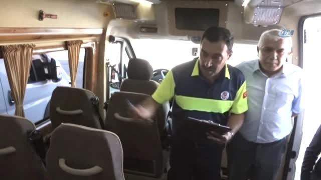 Denizli'de Okul Servislerine Sıkı Denetim