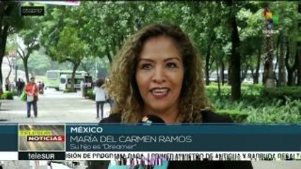 México: protestan contra la derogación del programa DACA en EE.UU.