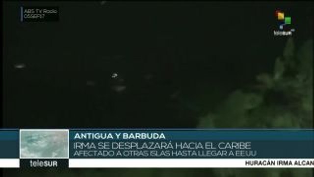 Huracán Irma golpea Antigua y Barbuda y avanza por el Caribe