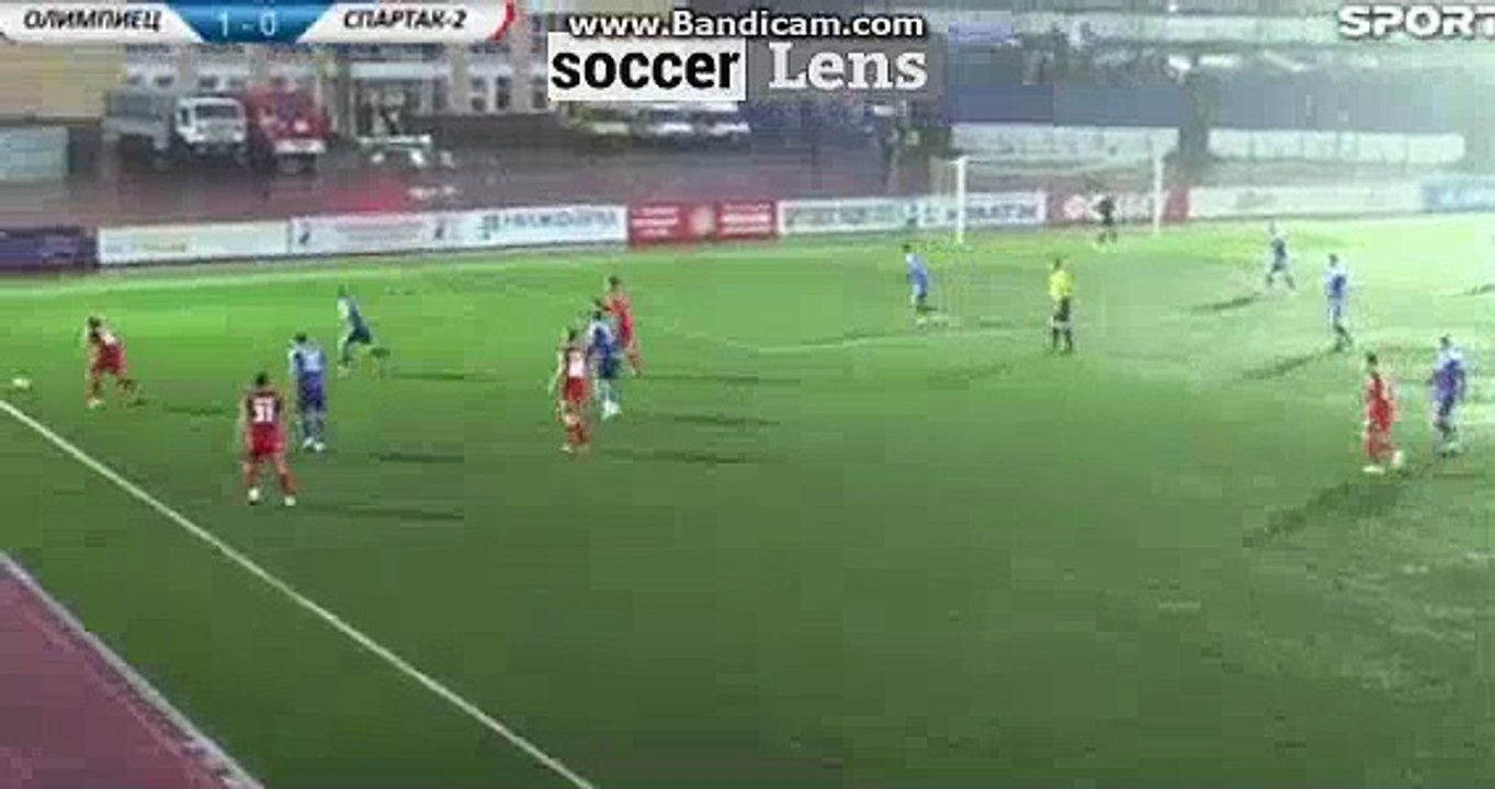 Artem Sokol  Goal HD - Olimpiyets 1-1 Spartak Moscow 2 - 06.09.2017 HD