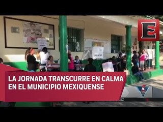Transcurre en calma la jornada electoral en Tlalnepantla